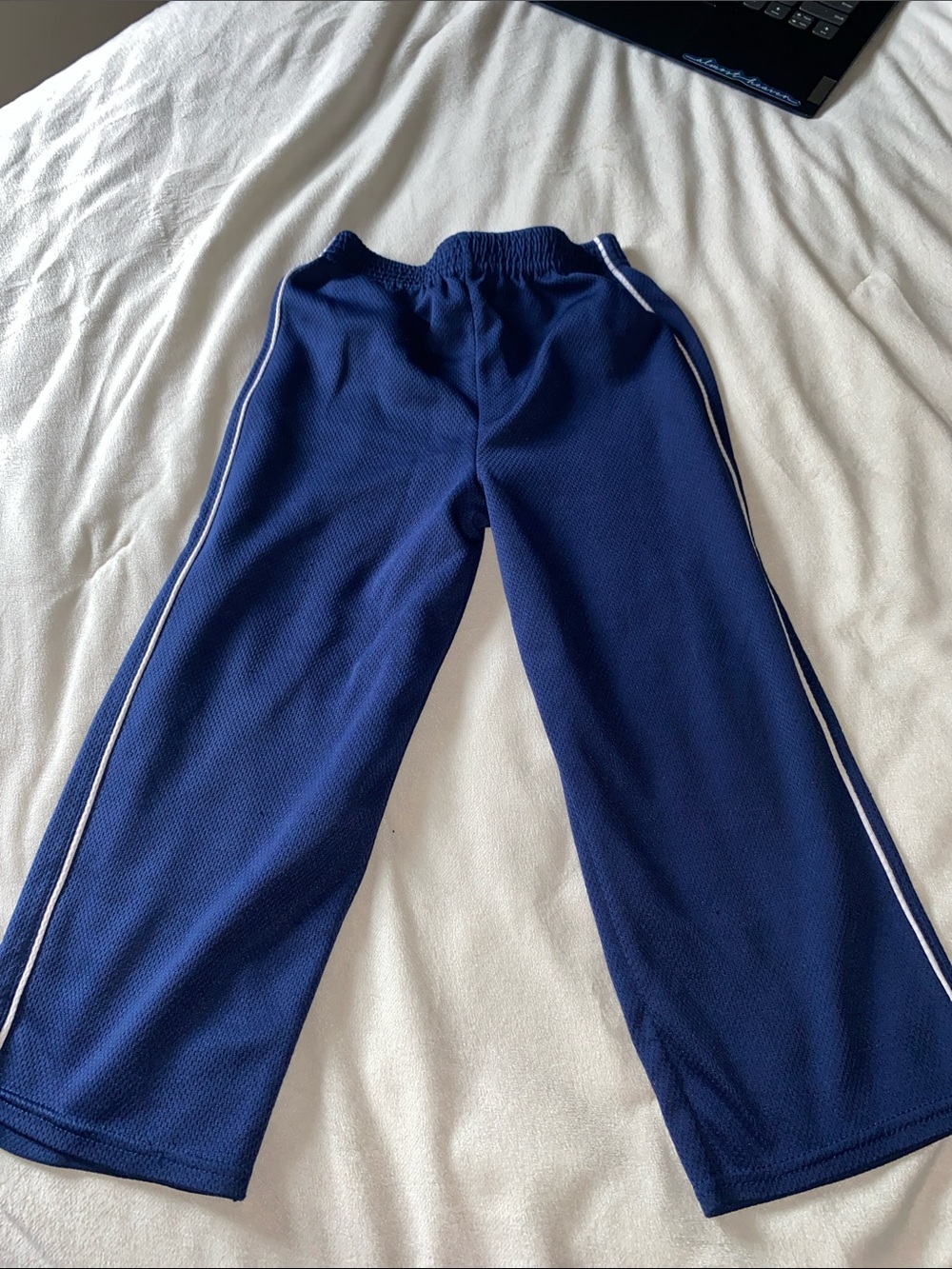 Garanimals Navy Blue Jogger Pants with White Side Stripes